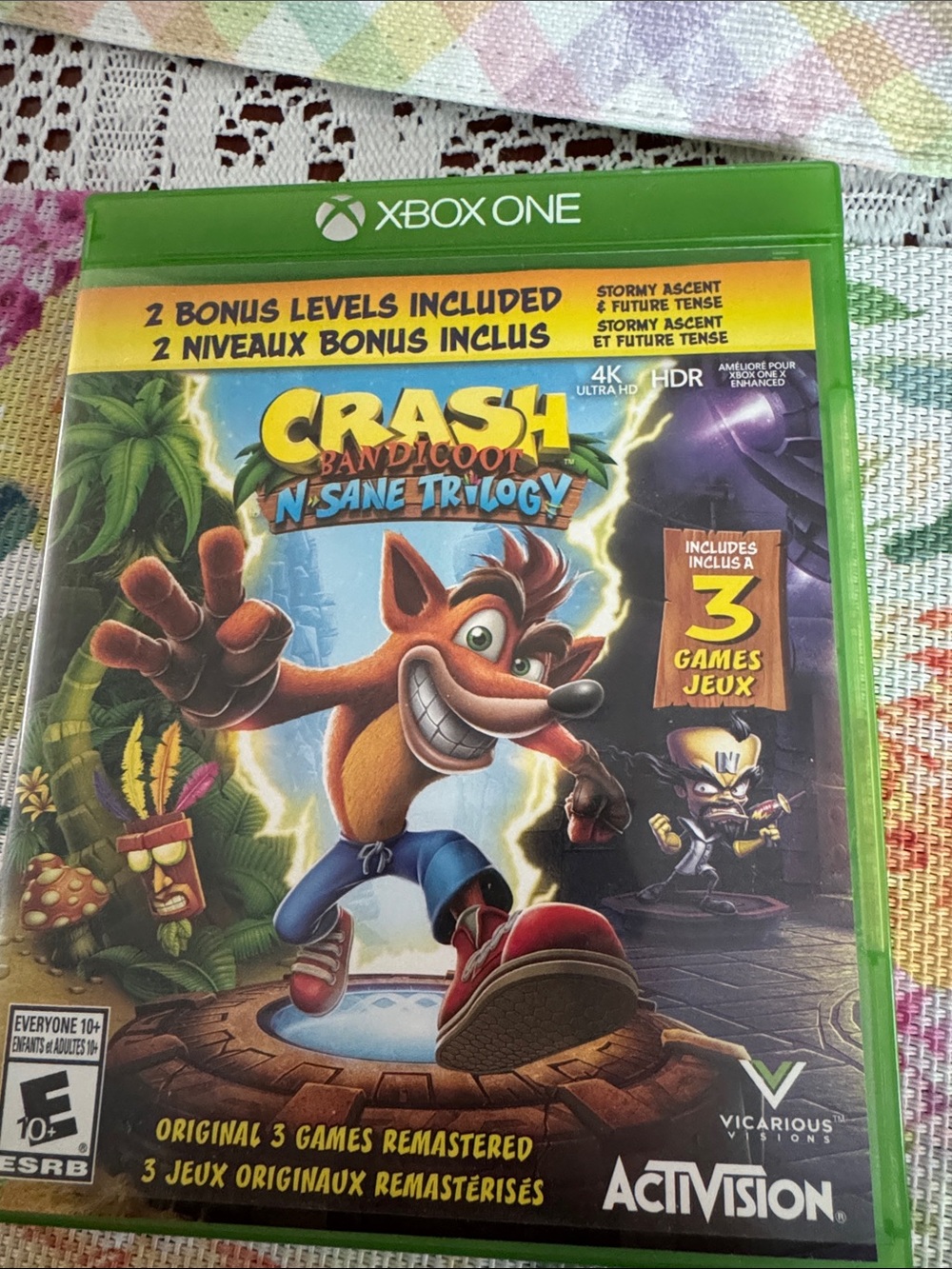 Crash Bandicoot N. Sane Trilogy - Green ()